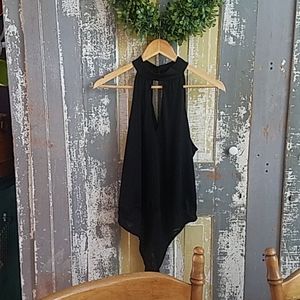 NWOT Maurices Black Sleeveless Bodysuit